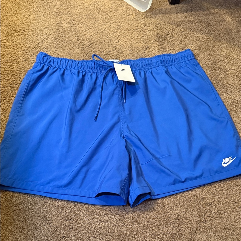 Nike Royal Blue Sports Shorts
